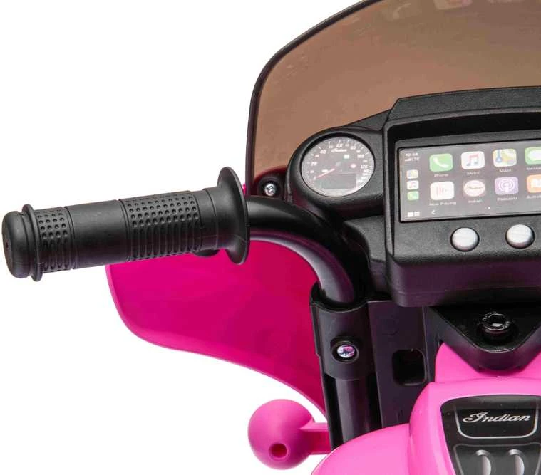 Pink Rožinė Elektrinis motociklas Chopper INDIAN, Rožinė