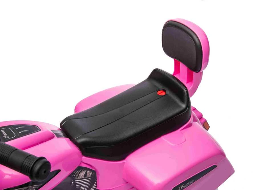 Pink Rožinė Elektrinis motociklas Chopper INDIAN, Rožinė