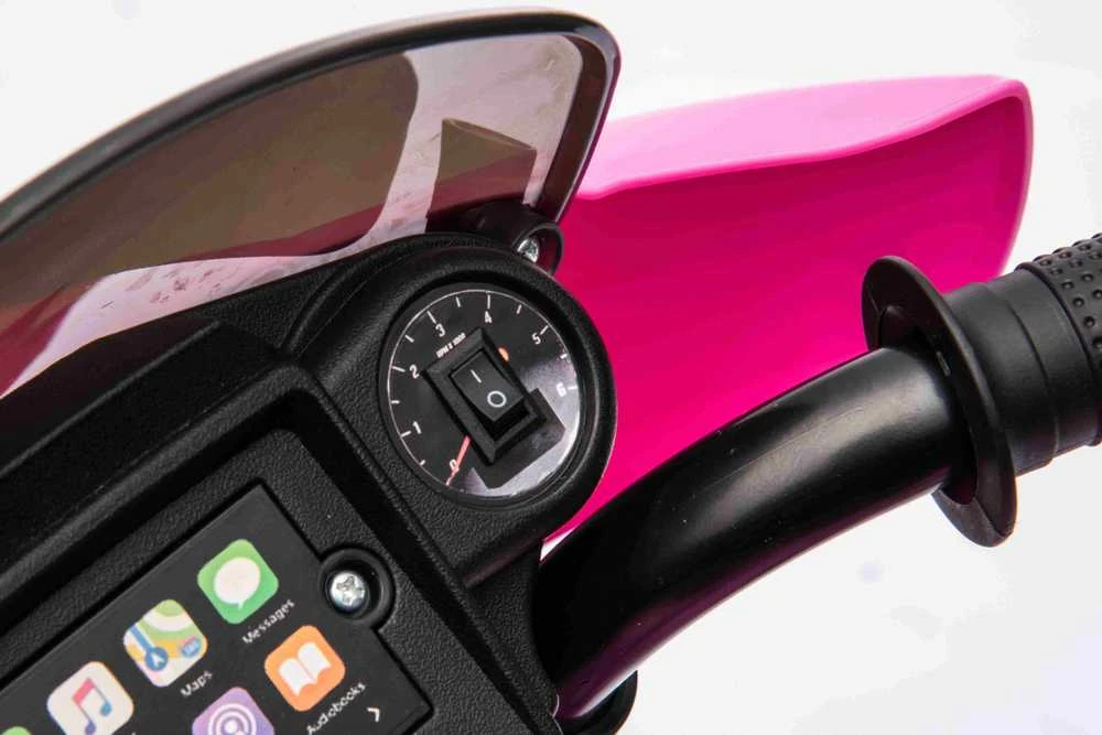 Pink Rožinė Elektrinis motociklas Chopper INDIAN, Rožinė