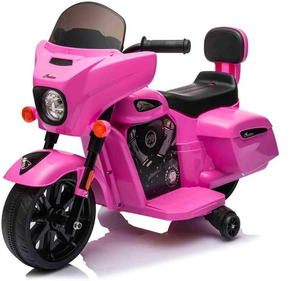 Pink Rožinė Elektrinis motociklas Chopper INDIAN, Rožinė