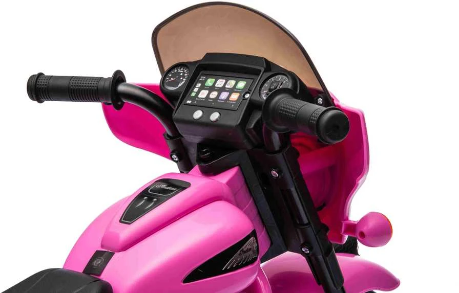 Pink Rožinė Elektrinis motociklas Chopper INDIAN, Rožinė