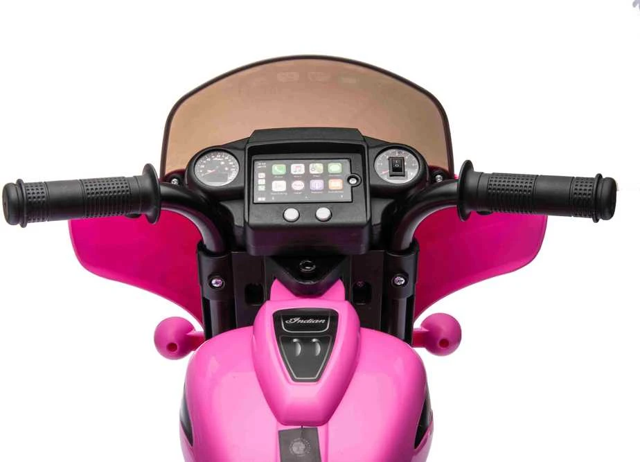 Pink Rožinė Elektrinis motociklas Chopper INDIAN, Rožinė