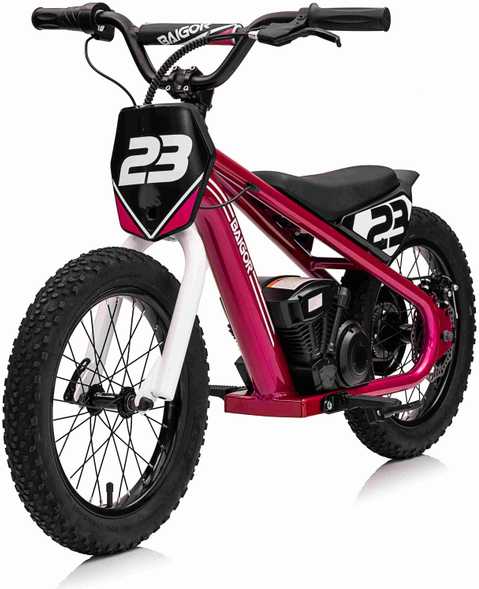Pink Rožinė Elektrinis motociklas BAIGOR 23 PRO, Rožinė