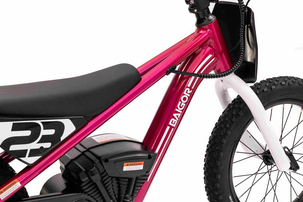 Pink Rožinė Elektrinis motociklas BAIGOR 23 PRO, Rožinė