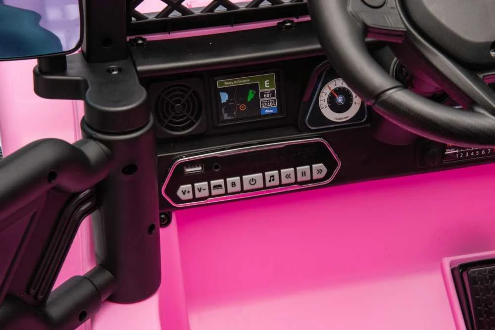 Pink Rožinė Elektromobilis CLIMBER, Rožinė