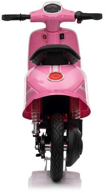 Bili Bike Elektrinis retro stiliaus paspirtukas su 350W varikliu, vaikams nuo 6 metų, cianas