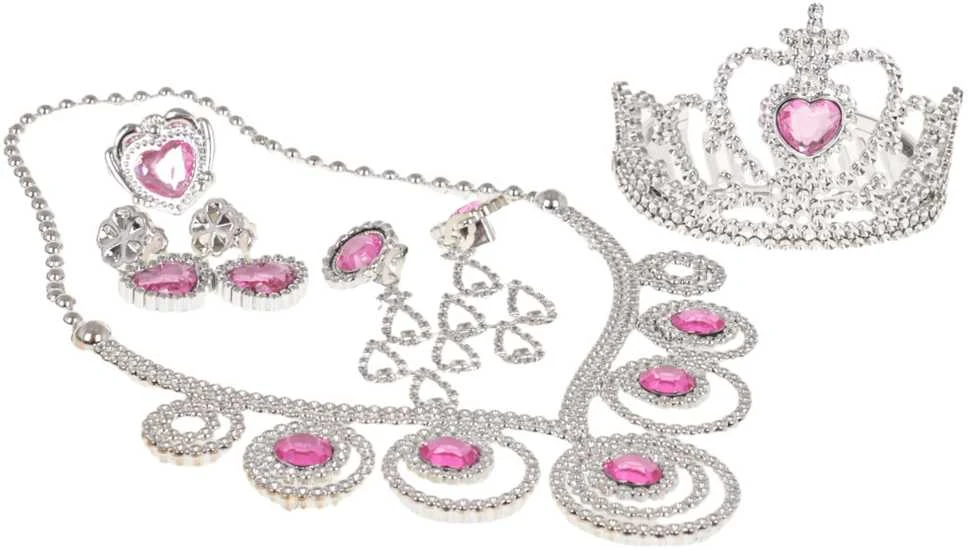 Mažosios princesės rinkinys, rožinis, 7 dalys.