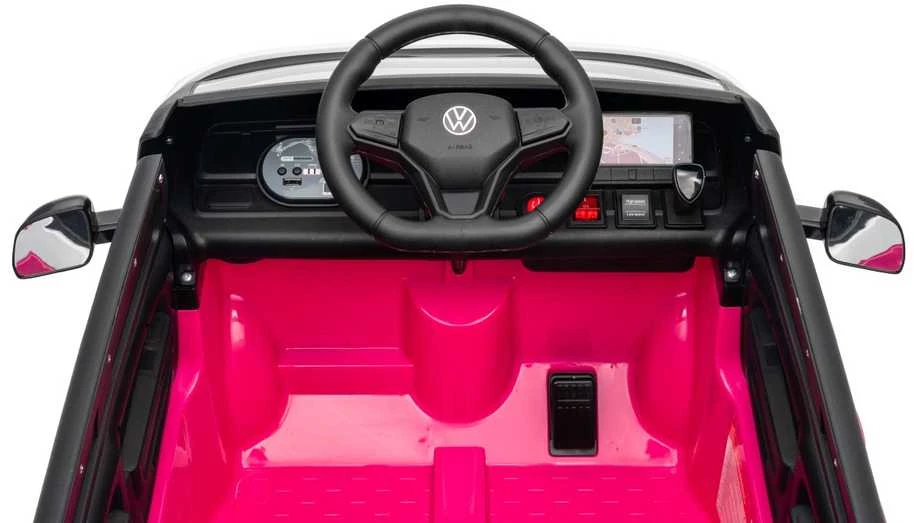 Pink Rožinė Elektromobilis Volkswagen ID BUZZ, Rožinė