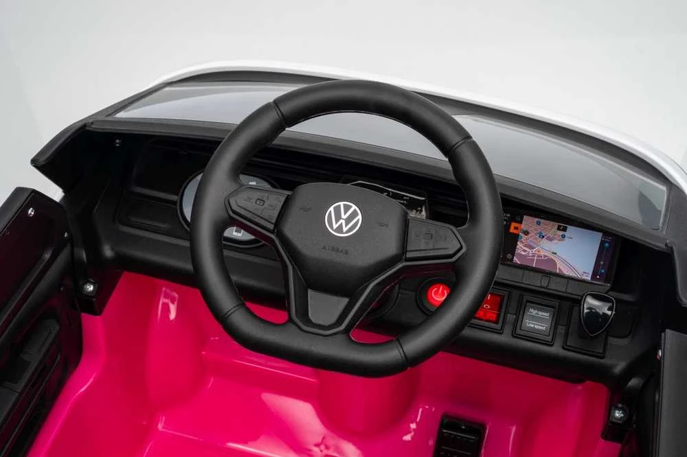 Pink Rožinė Elektromobilis Volkswagen ID BUZZ, Rožinė