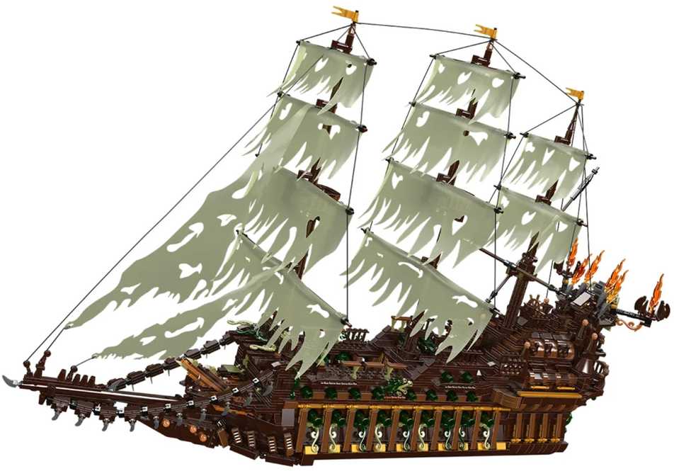 Konstruktorius Piratų laivas 4364 el.