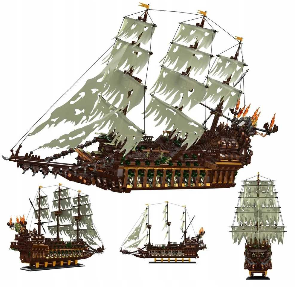 Konstruktorius Piratų laivas 4364 el.