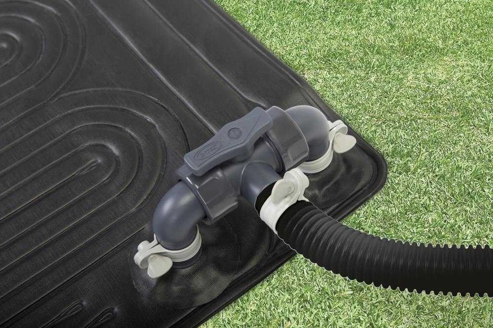 Intex Saulės energija šildomas kilimėlis, juodos sp., 1,2x1,2 m, PVC