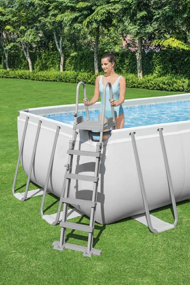 Bestway Flowclear Baseino kopetėlės, 132cm, 4 laipteliai