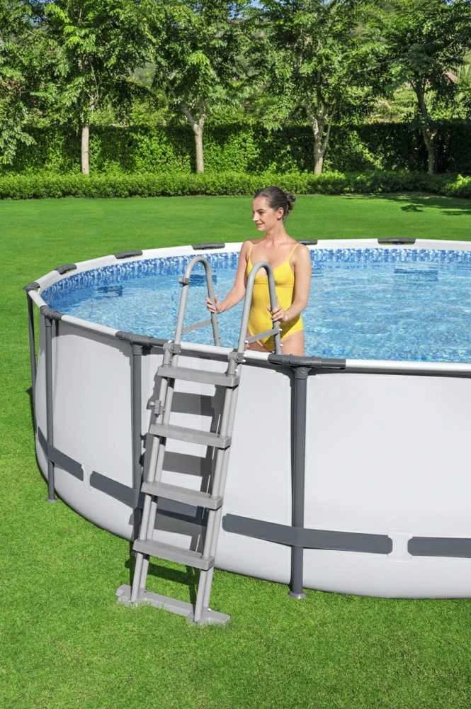 Bestway Flowclear Baseino kopetėlės, 122cm, 4 laipteliai
