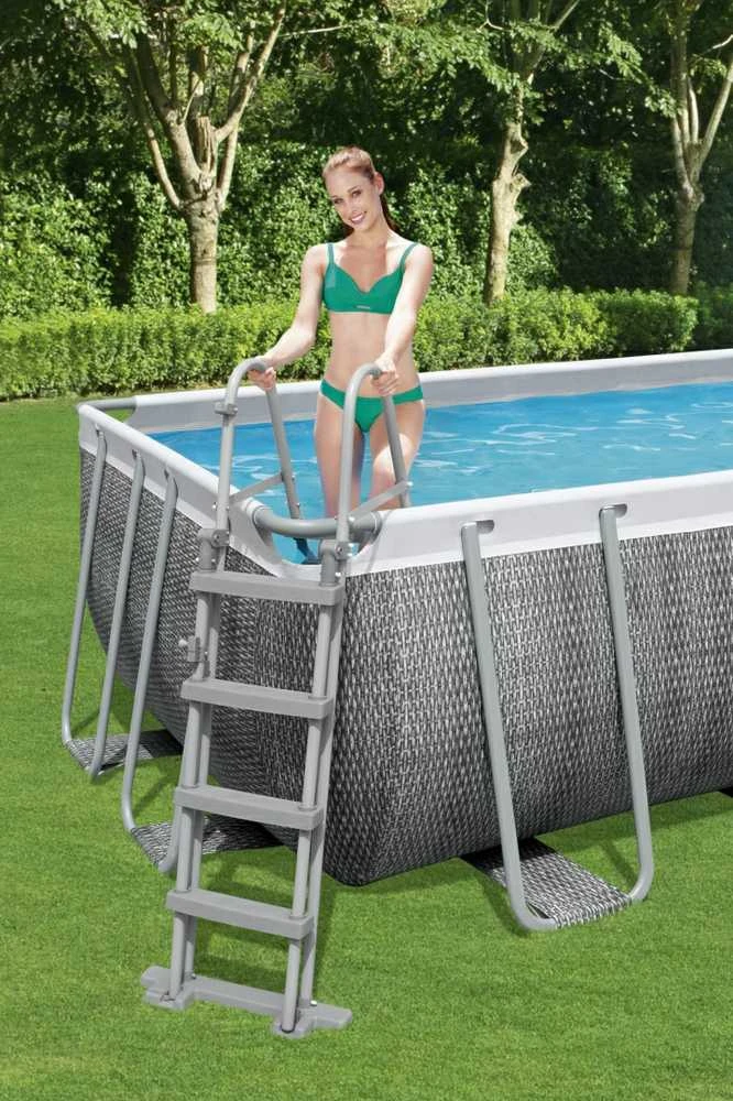 Bestway Flowclear Baseino kopetėlės, 122cm, 4 laipteliai