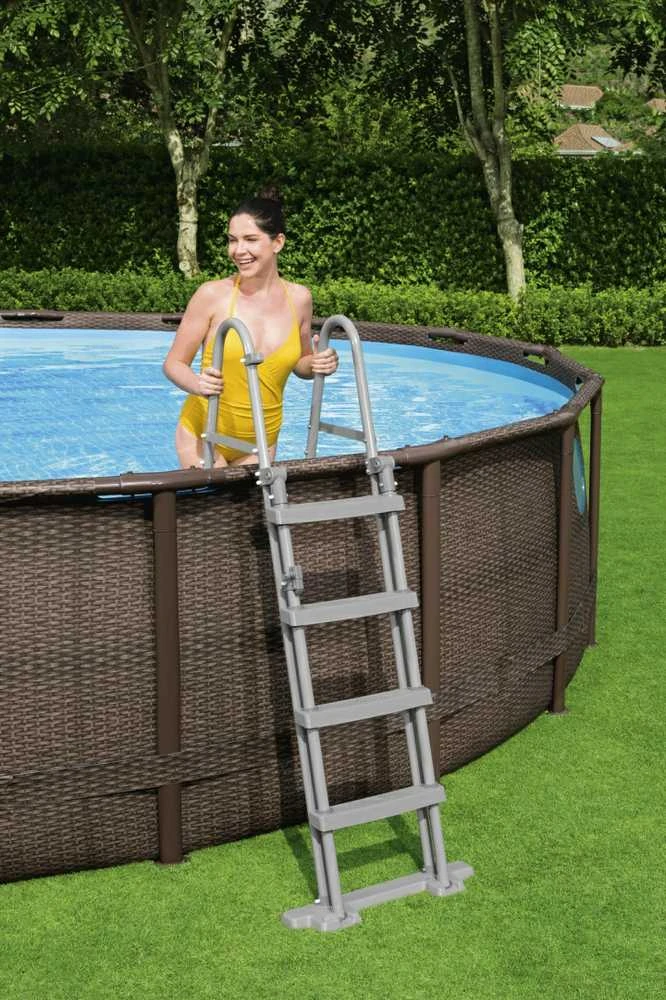 Bestway Flowclear Baseino kopetėlės, 122cm, 4 laipteliai