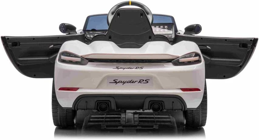 Elektromobilis Porsche 718 MP4, Baltas