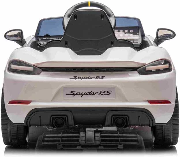 Elektromobilis Porsche 718 MP4, Baltas