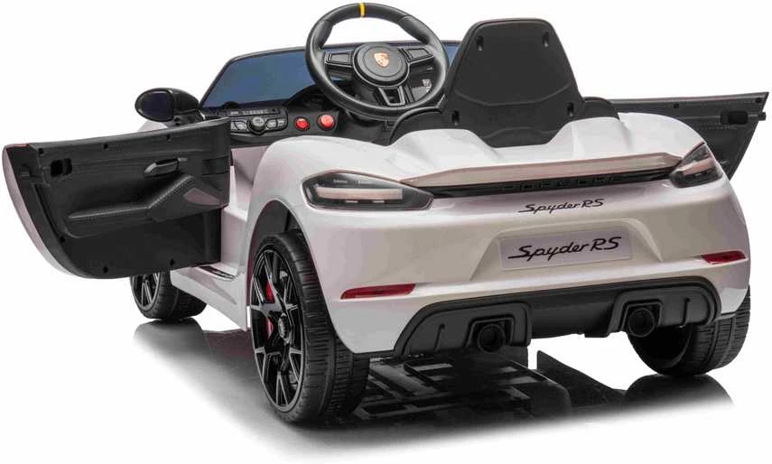 Elektromobilis Porsche 718 MP4, Baltas