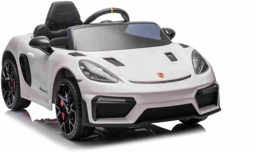 Elektromobilis Porsche 718 MP4, Baltas