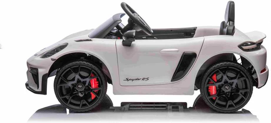 Elektromobilis Porsche 718 MP4, Baltas