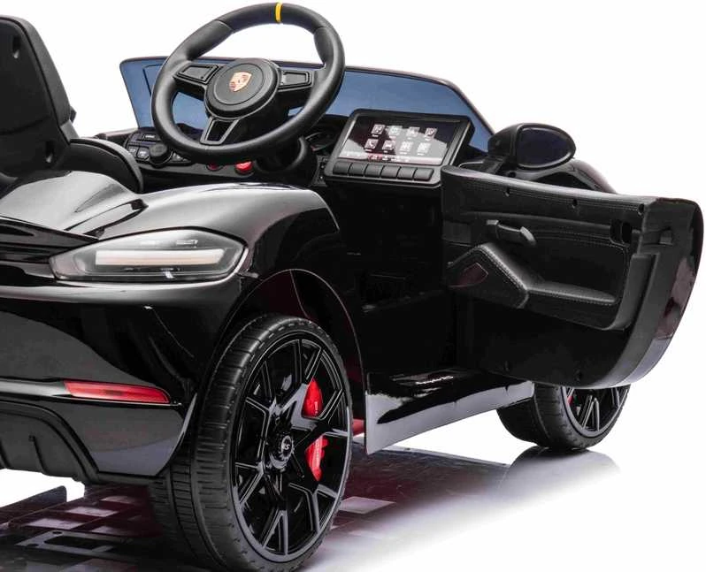 Roger Elektromobilis Porsche 718 MP4, Juodas