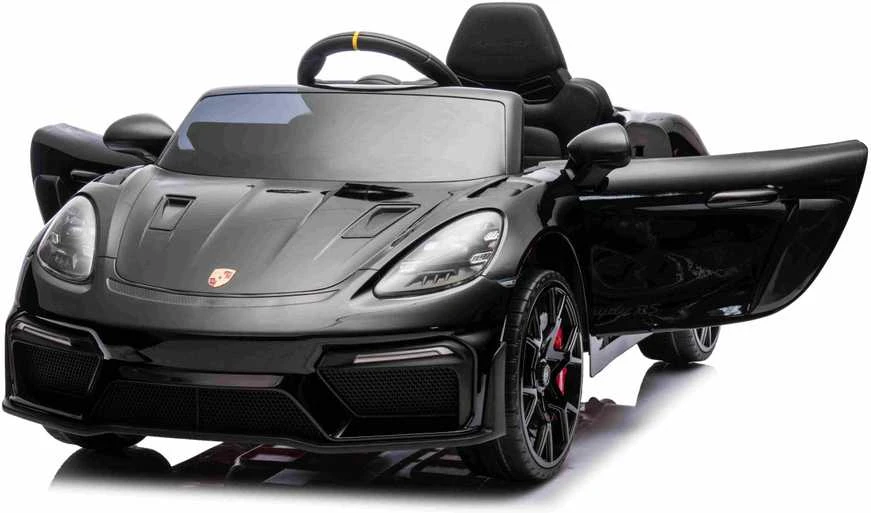 Roger Elektromobilis Porsche 718 MP4, Juodas