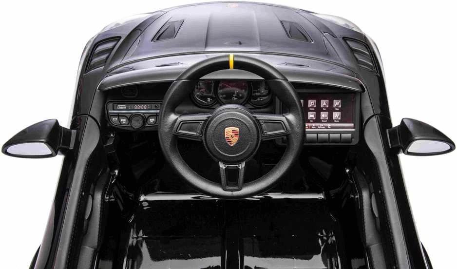 Roger Elektromobilis Porsche 718 MP4, Juodas