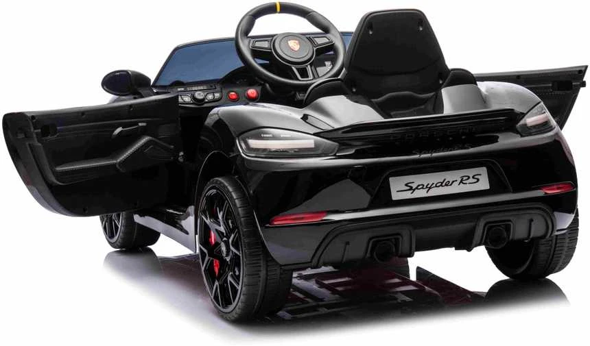 Roger Elektromobilis Porsche 718 MP4, Juodas