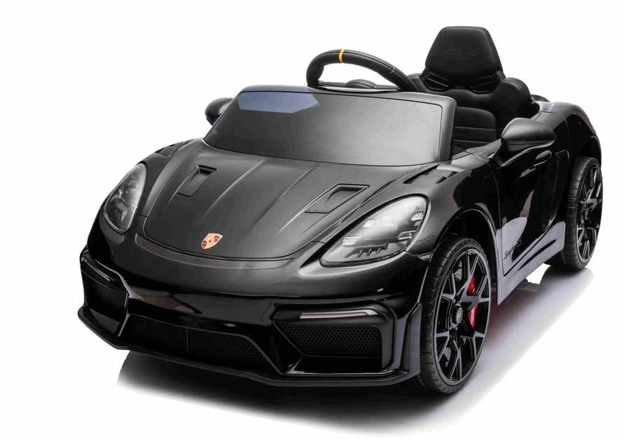 Roger Elektromobilis Porsche 718 MP4, Juodas