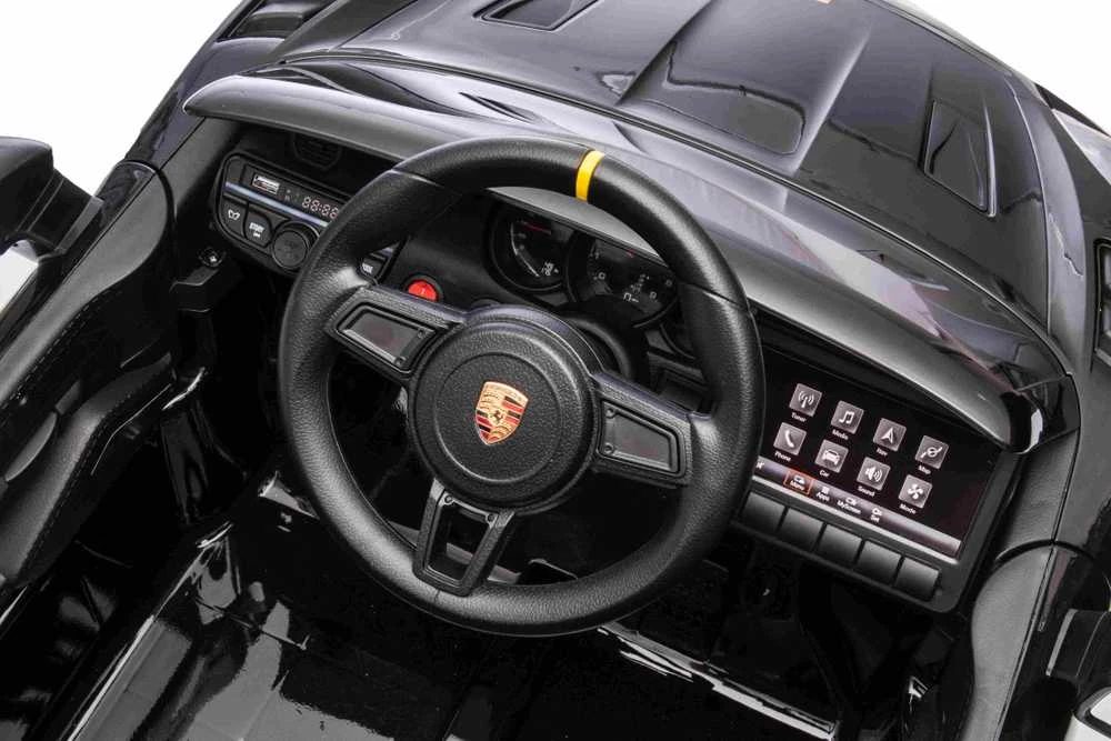 Roger Elektromobilis Porsche 718 MP4, Juodas