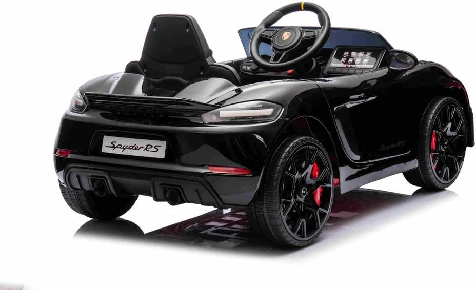 Roger Elektromobilis Porsche 718 MP4, Juodas