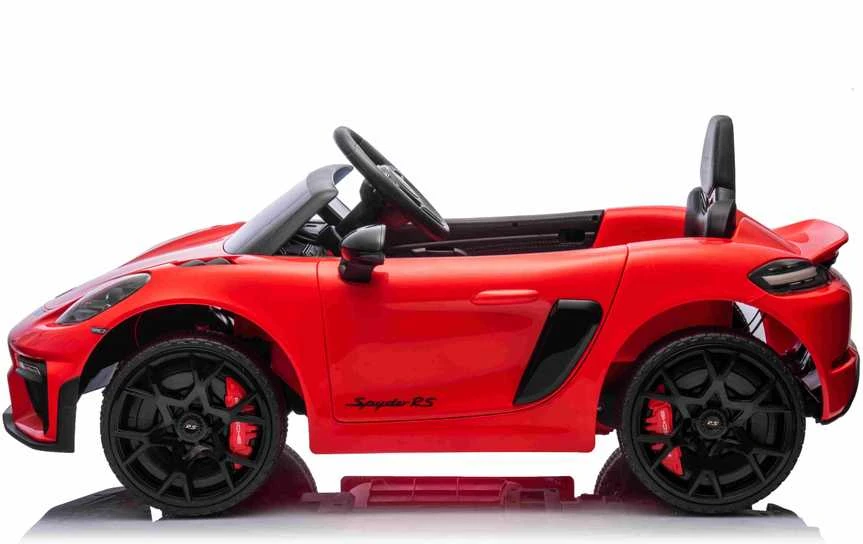 Ramiz Elektromobilis Porsche Spyder RS 718, Raudona