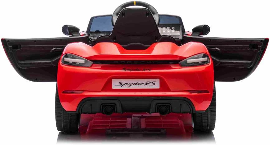 Ramiz Elektromobilis Porsche Spyder RS 718, Raudona