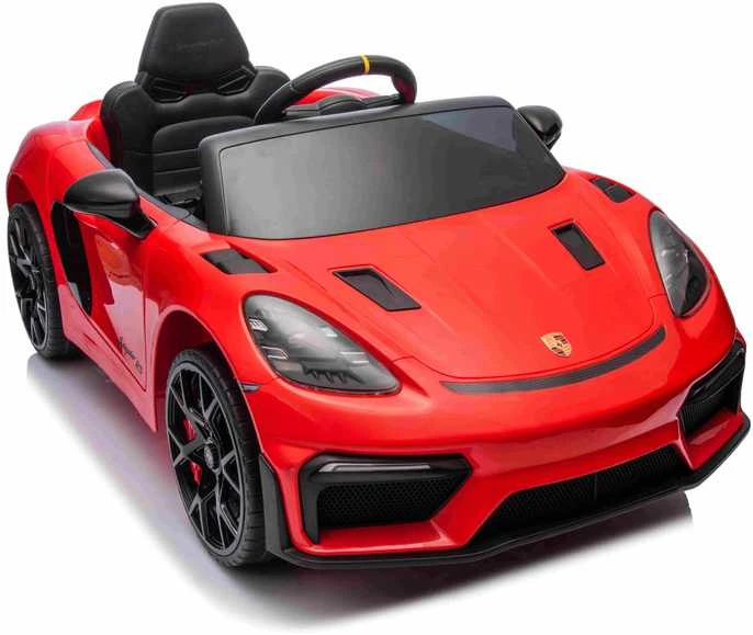 Elektromobilis Porsche 718 MP4, Raudona