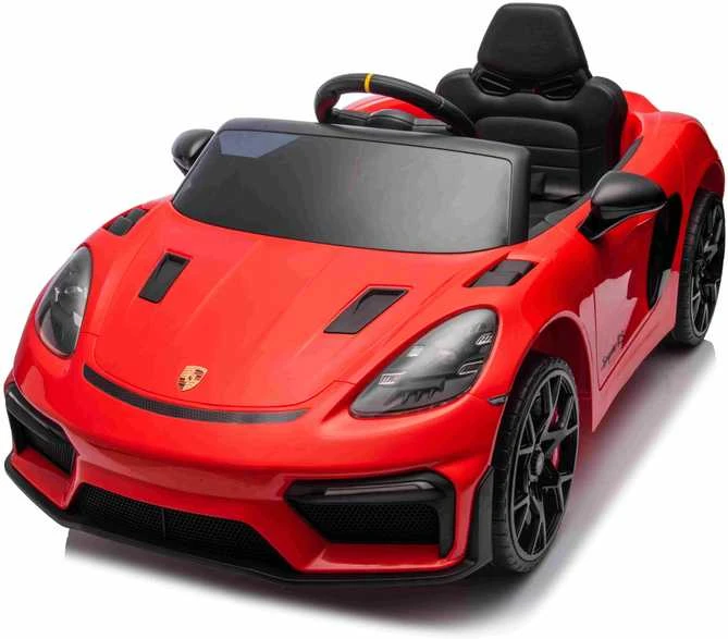 Elektromobilis Porsche 718 MP4, Raudona