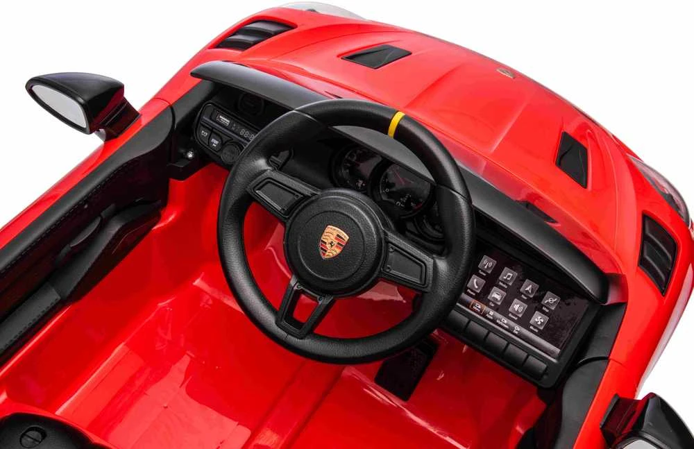 Elektromobilis Porsche 718 MP4, Raudona