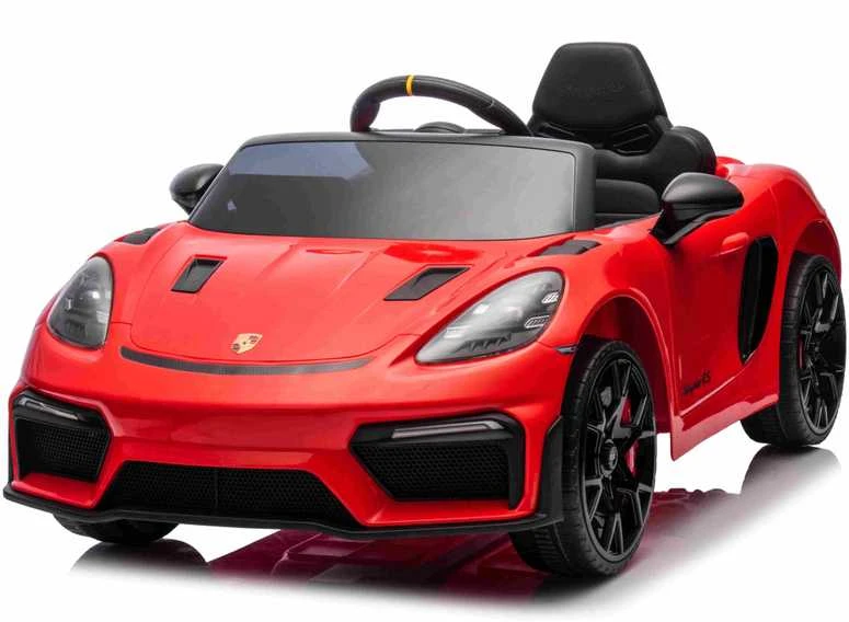 Elektromobilis Porsche 718 MP4, Raudona
