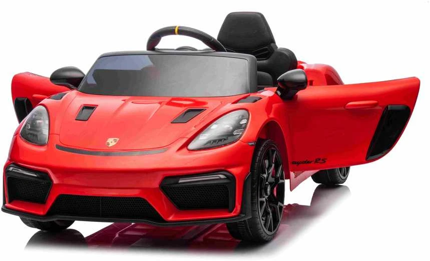 Elektromobilis Porsche 718 MP4, Raudona