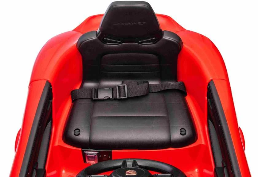 Elektromobilis Porsche 718 MP4, Raudona
