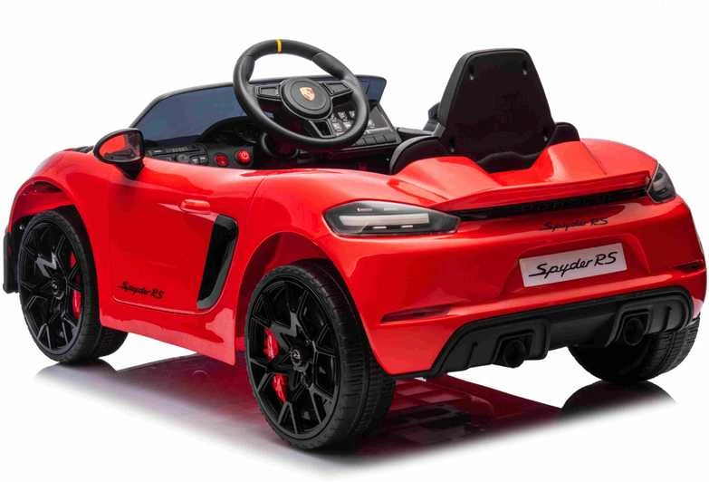 Elektromobilis Porsche 718 MP4, Raudona