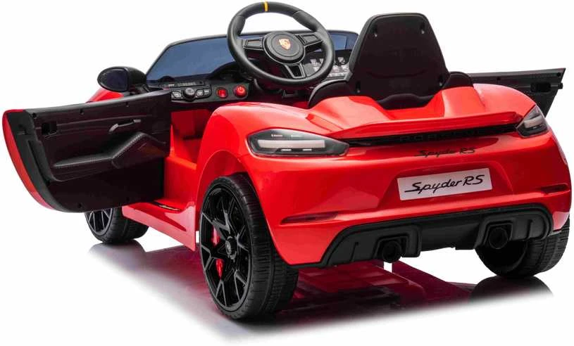 Elektromobilis Porsche 718 MP4, Raudona