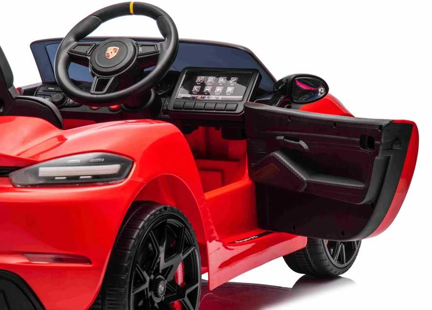 Elektromobilis Porsche 718 MP4, Raudona
