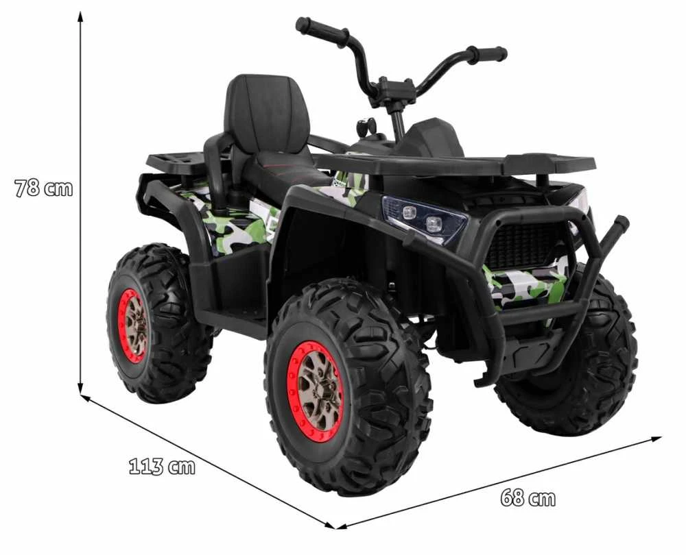 Ramiz Elektrinis keturratis ATV Desert, Moro
