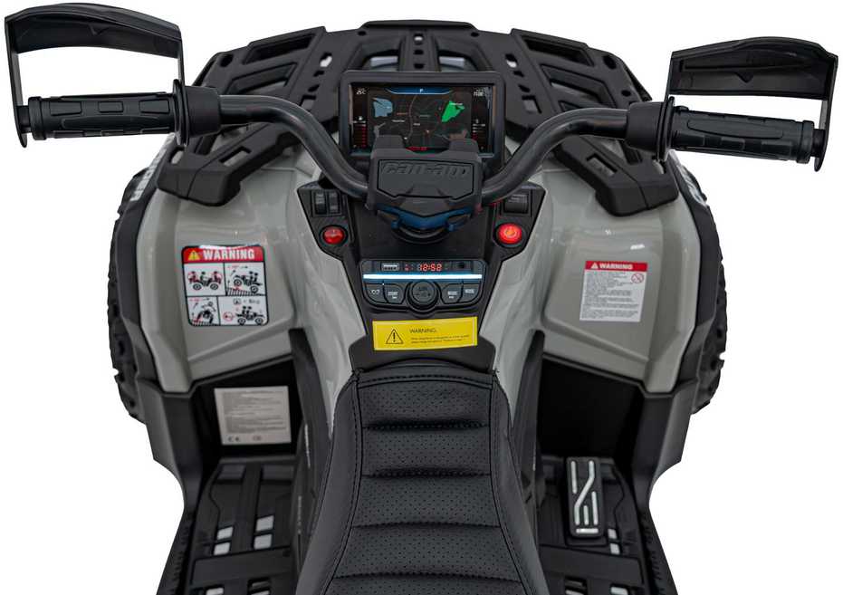 Quad Can Am Outlander ATV Pilka