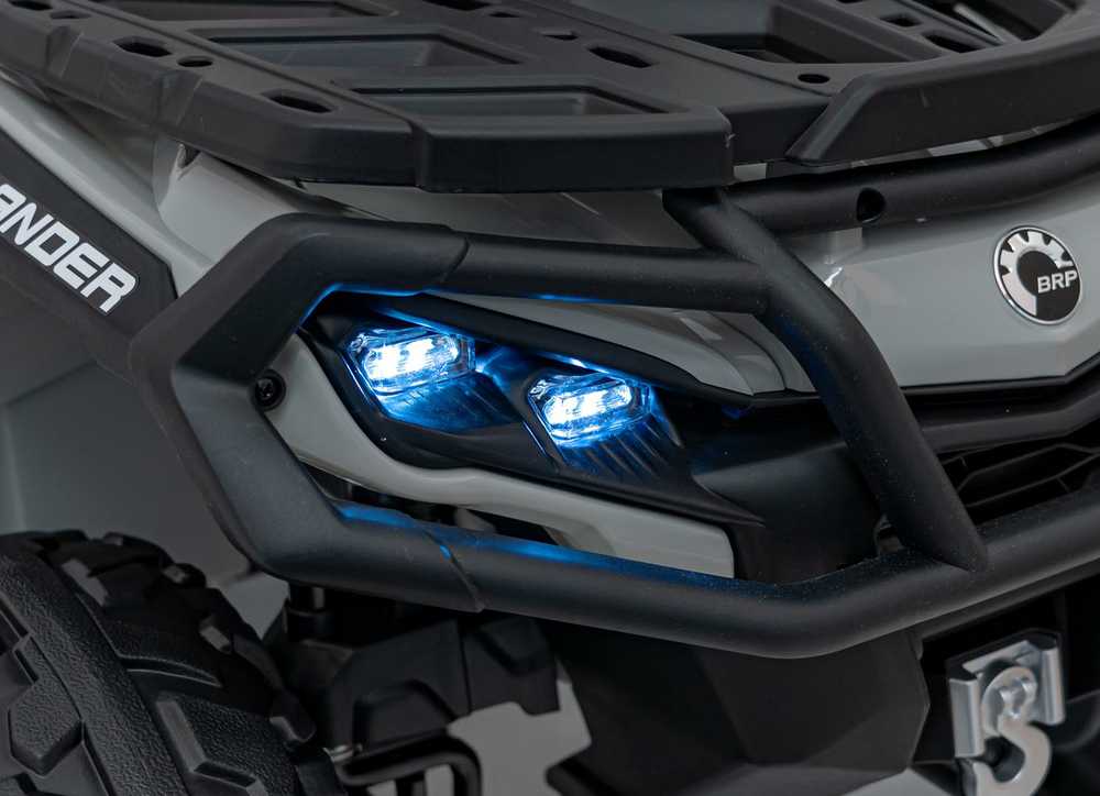 Quad Can Am Outlander ATV Pilka
