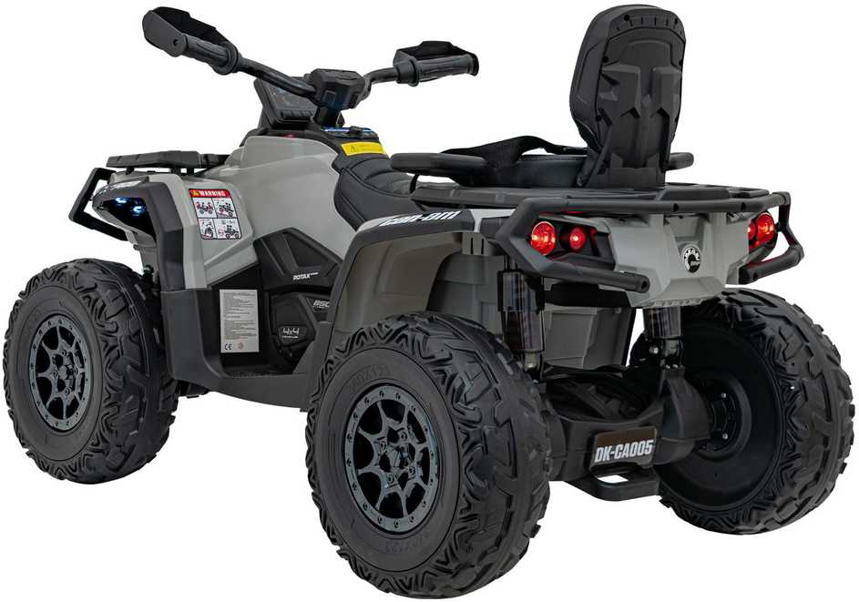 Quad Can Am Outlander ATV Pilka