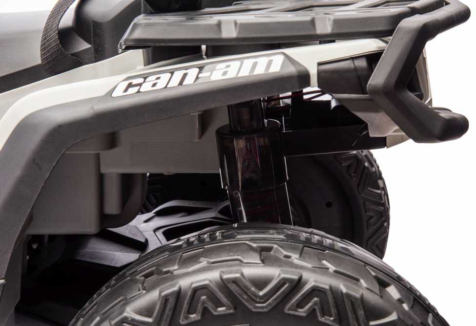 Quad Can Am Outlander ATV Pilka