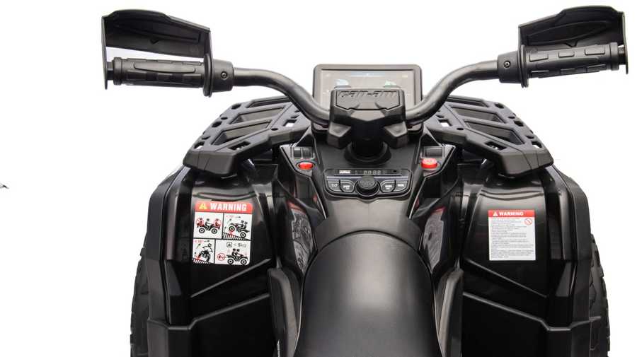 Quad Can Am Outlander ATV Juodas