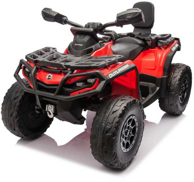 Quad Can Am Outlander ATV Raudona